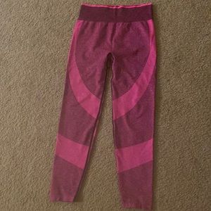 PINK leggings.  Seamless